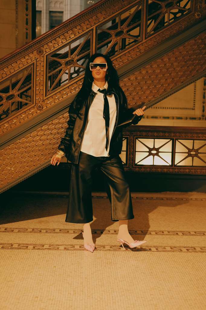 KVTTI black jacket & jorts 3