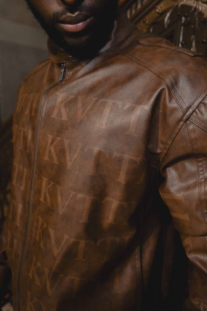 KVTTI brown jacket &amp; jorts
